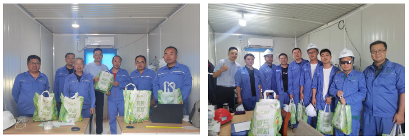 关怀一线 致敬匠心 | U8国际开展项目现场夏日“送清凉”慰问活动 关怀一线 致敬匠心 | U8国际开展项目现场夏日“送清凉”慰问活动